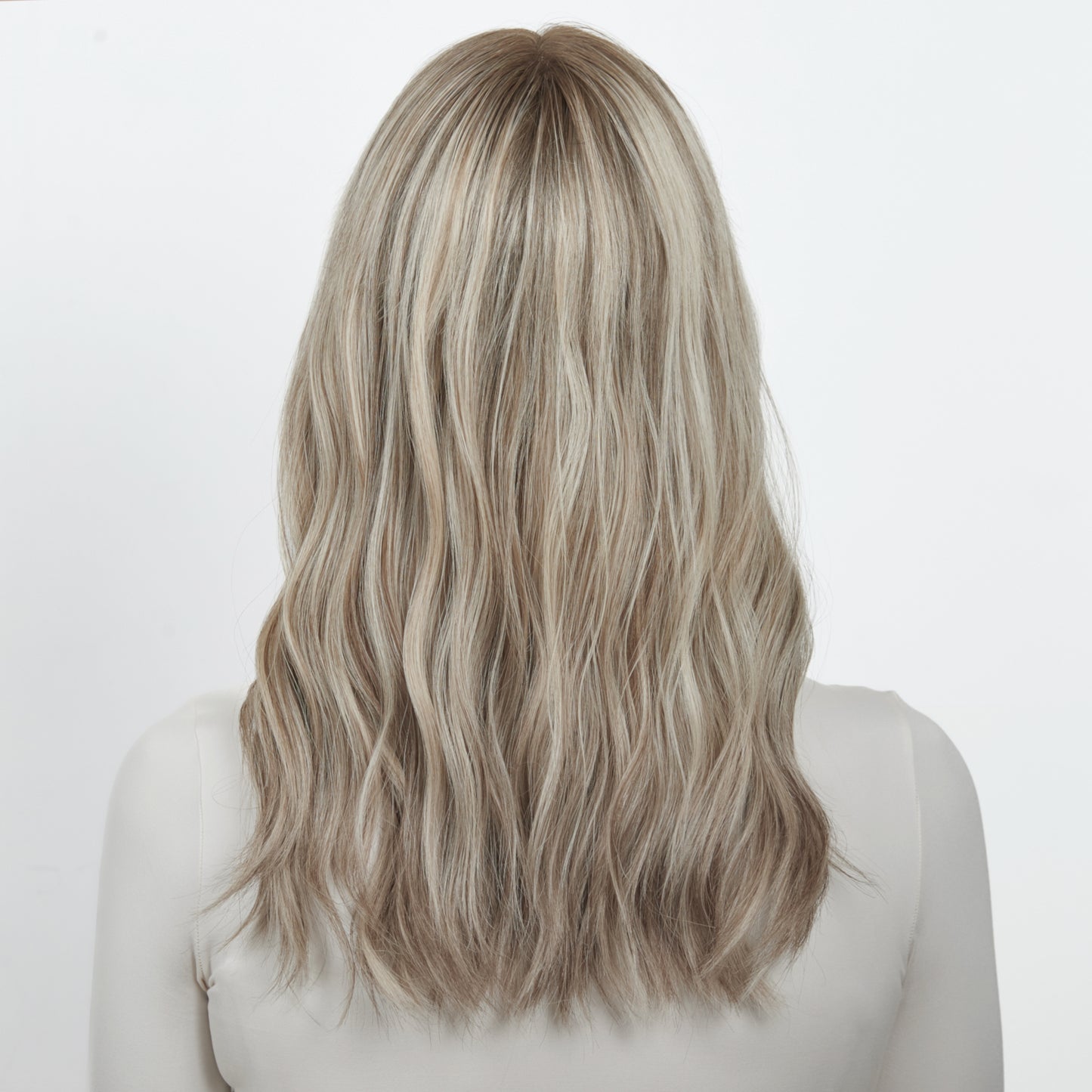 12" LENA Hand-Tied Lace Top - Super Blonde