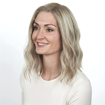 10" LENA Hand-Tied Lace Top - Super Blonde