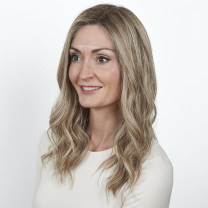 12" LENA Wavy Hand-Tied Lace Top - 16/10