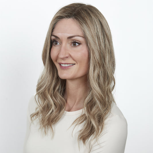 12" LENA Wavy Hand-Tied Lace Top - 16/10
