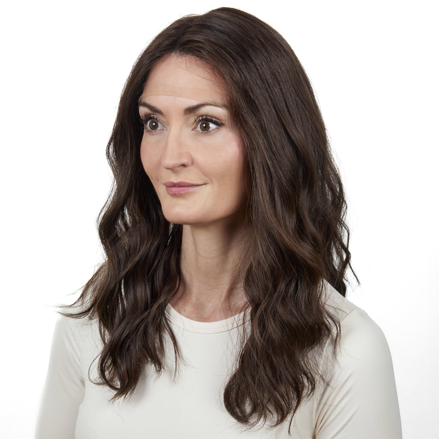 12" LENA Hand-Tied Lace Top - 2/4 - Large