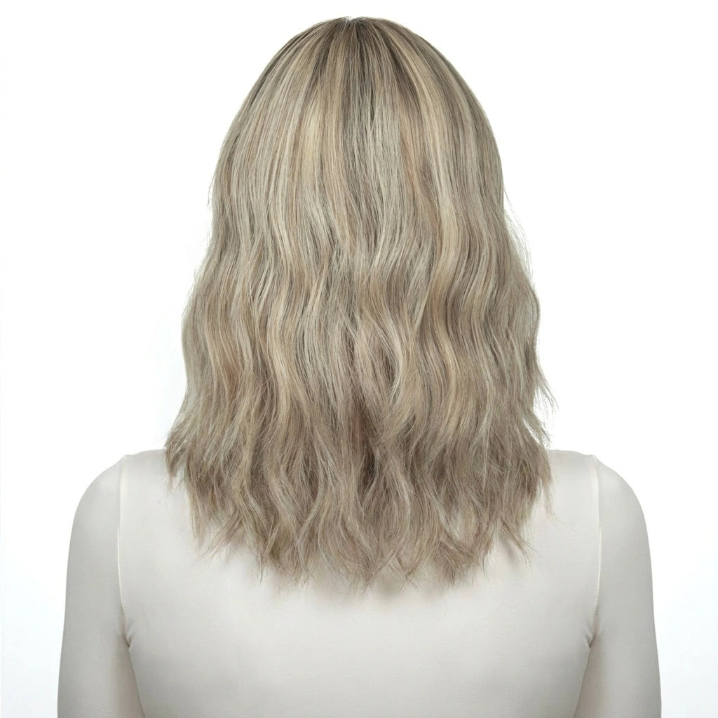11" LENA Hand-Tied Lace Top - Super Blonde